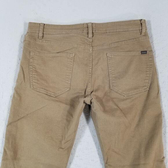 JACHS New York Jeans Mens 36x32 Brown Slim Fit Stretch Five Pocket Casual Pants - Picture 6 of 16